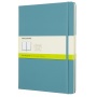 Notatnik MOLESKINE, XL ekstra duży, gładki, twarda okładka, turkusowy, Notatniki, Zeszyty i bloki