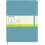 Notatnik MOLESKINE, XL ekstra duży, gładki, twarda okładka, turkusowy, Notatniki, Zeszyty i bloki