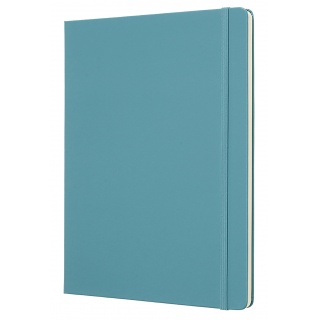 Notatnik MOLESKINE, XL ekstra duży, gładki, twarda okładka, turkusowy, Notatniki, Zeszyty i bloki