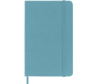 Notatnik MOLESKINE kieszonkowy, gładki, twarda okładka, turkusowy, Notatniki, Zeszyty i bloki
