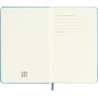 Notatnik MOLESKINE kieszonkowy, gładki, twarda okładka, turkusowy, Notatniki, Zeszyty i bloki