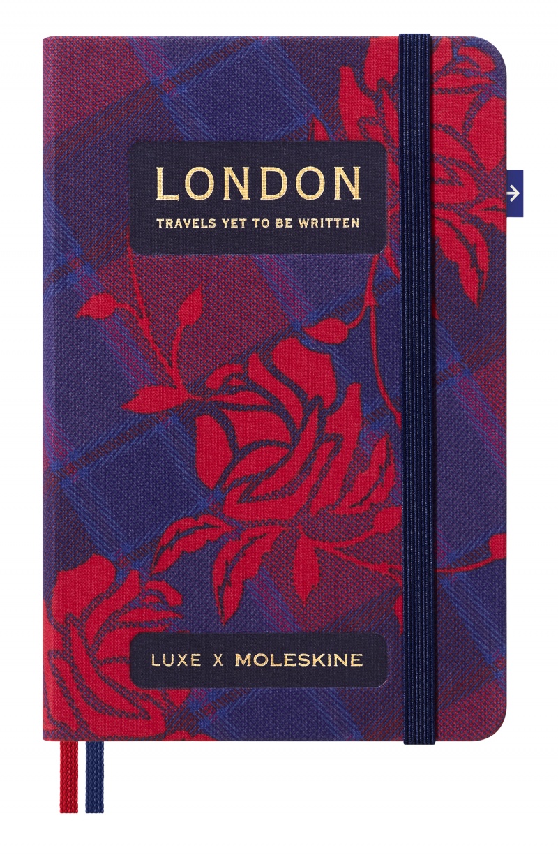 Notes MOLESKINE Luxe City London, P, 9x14cm, Notatniki, Zeszyty i bloki
