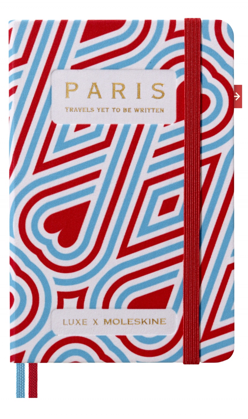 Notes MOLESKINE Luxe City Paris, P, 9x14cm, Notatniki, Zeszyty i bloki