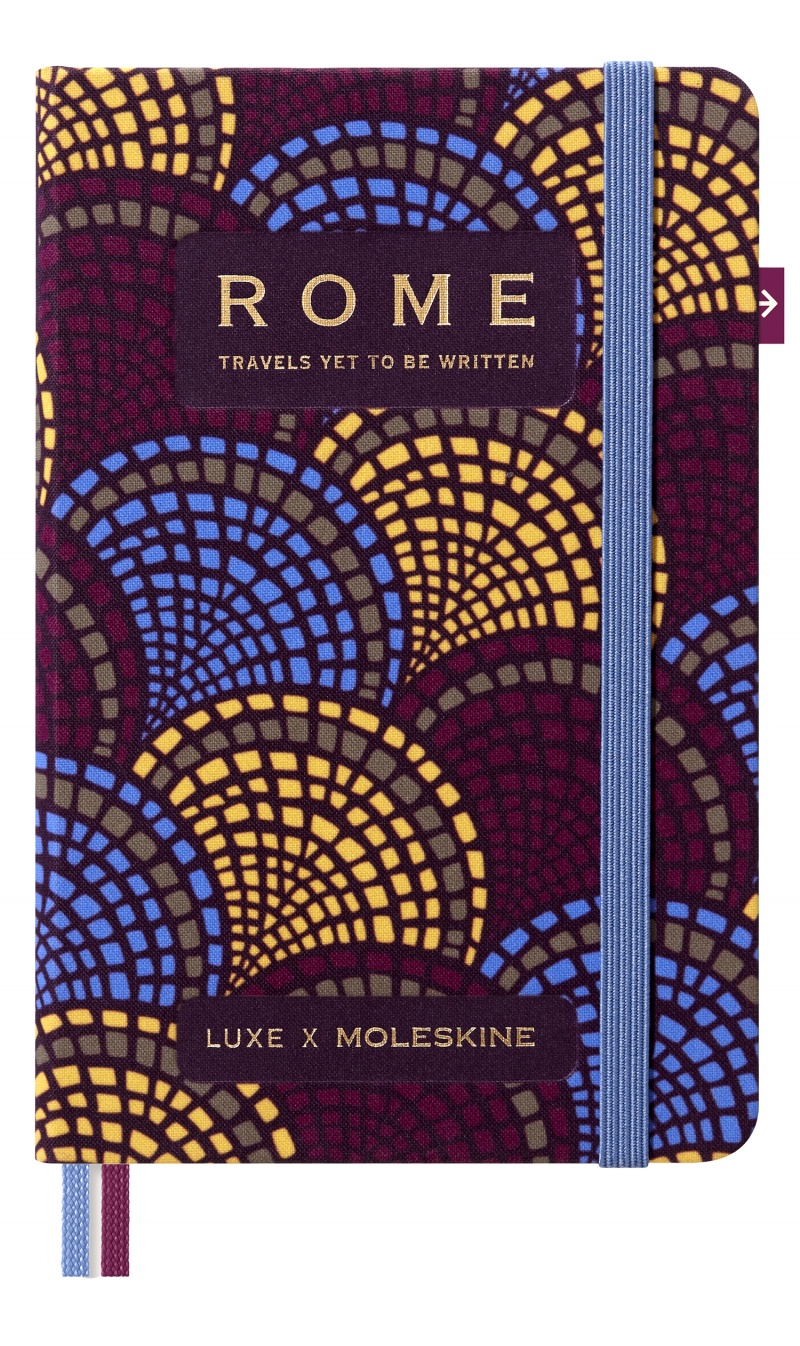 Notes MOLESKINE Luxe City Rome, P, 9x14cm, Notatniki, Zeszyty i bloki