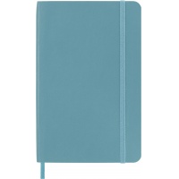 Notes MOLESKINE, P, 9x14cm, gładki, miękka oprawa, Reef Blue, 192 strony