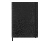 Notebook MOLESKINE Pro, limited edition Boa Synthetic, XL, ruled, black, box
