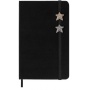 Przypinka MOLESKINE Star Crystal, srebrna, Notatniki, Zeszyty i bloki