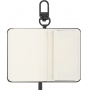 Przypinka MOLESKINE Notes, czarna, Notatniki, Zeszyty i bloki