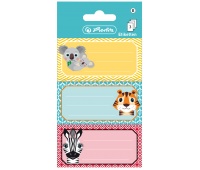 NAKLEJKI (3) SZKOLNE CUTE ANIMALS, Naklejki, Art. kreatywne
