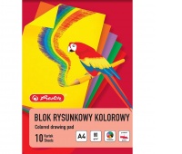 BLOK RYSUNKOWY HER A3 10K 80G KOLOR, Bloki, Zeszyty i bloki