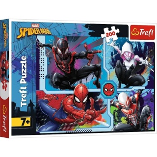 PUZZLE 200 - Pajęcze zagadk" / Disney Marvel, 200 element&oacute;w, Puzzle