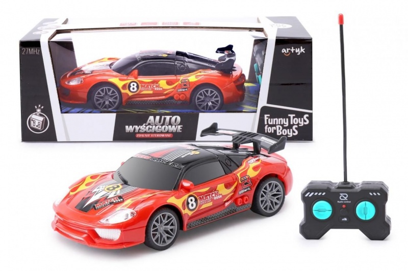 AUTO WYŚCIGOWE ZDALNIE STEROWANE TOYS FOR BOYS, Pojazdy, Zabawki