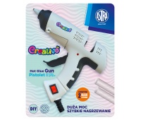 Pistolet do kleju na gorąco Creativo 30W + 2 kleje, Kleje, Galanteria biurowa