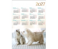 KALENDARZ JEDNOPLANSZOWY PL11 PRZYJACIELE 2027