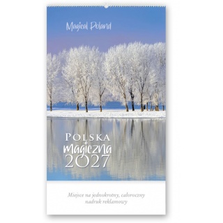KALENDARZ REKLAMOWY RW02 POLSKA MAGICZNA 2027, Ścienne, Kalendarze