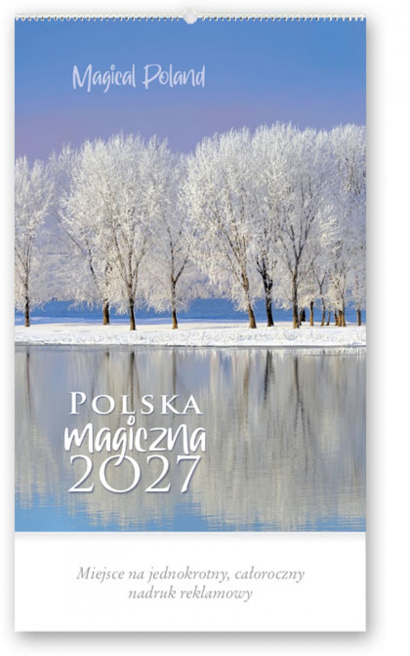 KALENDARZ REKLAMOWY RW02 POLSKA MAGICZNA 2027, Ścienne, Kalendarze