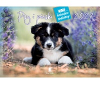 KALENDARZ RODZINNY WL08 PSY I PIESKI 2027