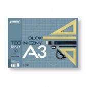 BLOK TECHNICZNY A3 BIAŁY BT-6 250gr.10k.PREMIUM