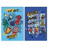 NOTES A7/30k. z poddrukiem AVENGERS