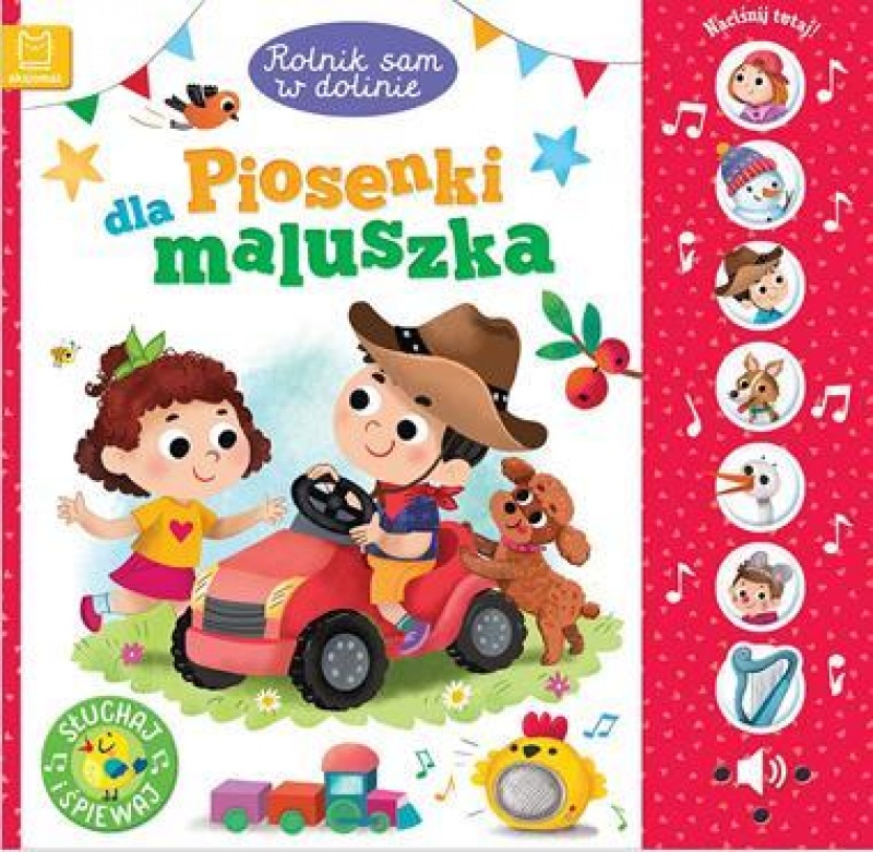 Rolnik sam w dolinie. Piosenki dla maluszka., Do czytania, Książeczki