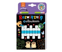 Rozwiązuję z oł&oacute;wkiem. Łamigł&oacute;wki z tygrysem., Edukacyjne, Książeczki