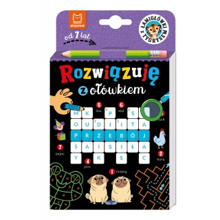 Rozwiązuję z oł&oacute;wkiem. Łamigł&oacute;wki z tygrysem., Edukacyjne, Książeczki