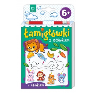 Łamigł&oacute;wki z oł&oacute;wkiem i lewkiem. Od 6 lat, Edukacyjne, Książeczki