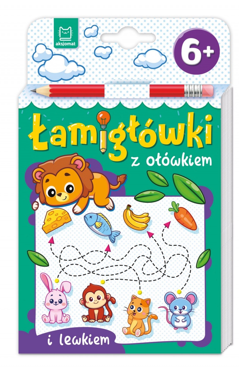 Łamigł&oacute;wki z oł&oacute;wkiem i lewkiem. Od 6 lat, Edukacyjne, Książeczki