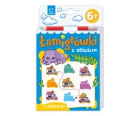 Łamigł&oacute;wki z oł&oacute;wkiem i słonikiem. Od 6 lat, Edukacyjne, Książeczki