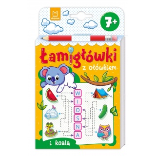 Łamigł&oacute;wki z oł&oacute;wkiem i koalą. Od 7 lat, Edukacyjne, Książeczki