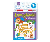 Łamigł&oacute;wki z oł&oacute;wkiem i małpką. Od 7 lat
