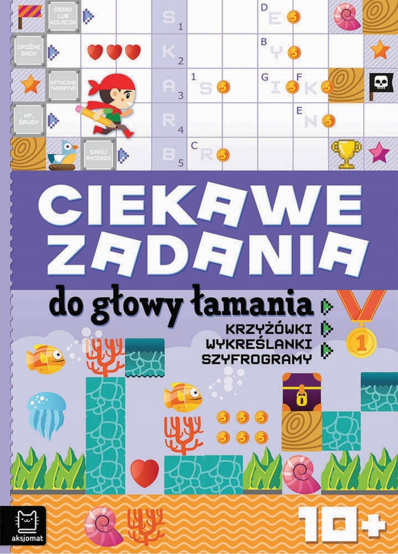 Ciekawe zadania do głowy łamania. Krzyż&oacute;wki..., Edukacyjne, Książeczki