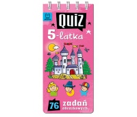 Quiz 5-latka. 76 zadań obrazkowych