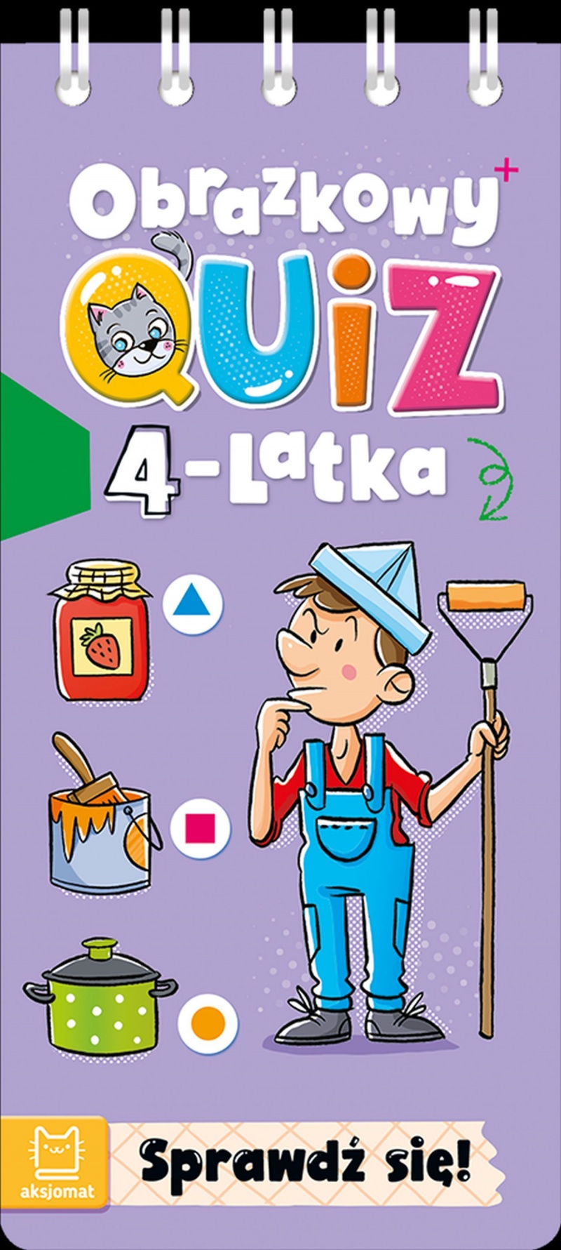 Obrazkowy quiz 4-latka. Sprawdź się!, Edukacyjne, Książeczki