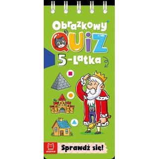 Obrazkowy quiz 5-latka. Sprawdź się!, Edukacyjne, Książeczki
