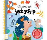 Szukamy zwierząt. Gdzie jest jeżyk? Filcowe klapki