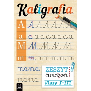 Kaligrafia. Zeszyt ćwiczeń, Edukacyjne, Książeczki
