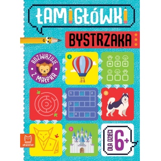 Łamigł&oacute;wki bystrzaka. Rozwiązuję z małpką.6+, Edukacyjne, Książeczki
