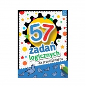 57 zadań logicznych dla przedszkolak&oacute;w, Edukacyjne, Książeczki