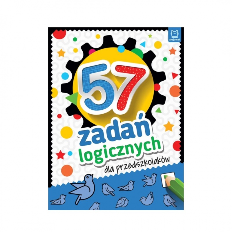 57 zadań logicznych dla przedszkolak&oacute;w, Edukacyjne, Książeczki