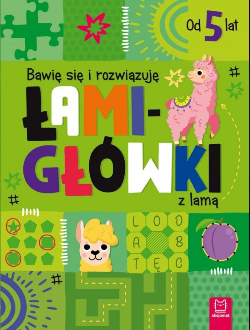 Bawię się i rozwiązuję. Łamigł&oacute;wki z lamą., Edukacyjne, Książeczki