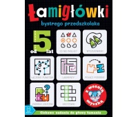 Łamigł&oacute;wki bystrego przedszkolaka z wesołą myszką, Edukacyjne, Książeczki