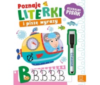 Poznaję literki i piszę wyrazy. Ścieralny pisak