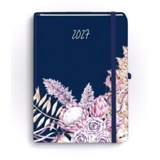 KALENDARZ BOTANICAL B5 DNS LUNA 2027, Dzienne, Kalendarze