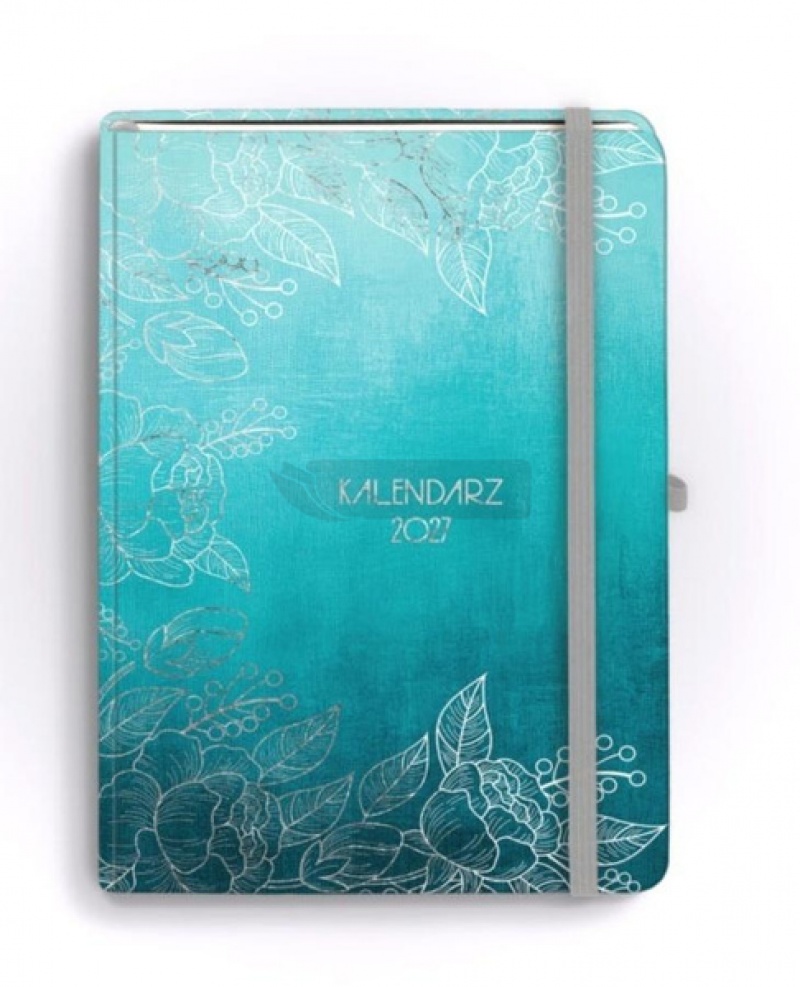KALENDARZ BOTANICAL A5 DNS OCEAN 2027, Dzienne, Kalendarze