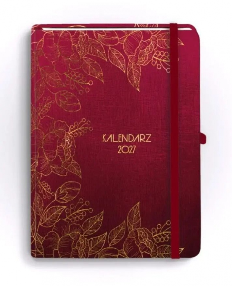 KALENDARZ BOTANICAL B6 TDW RUBIN 2027, Tygodniowe, Kalendarze