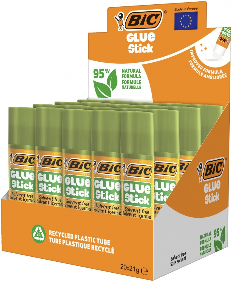 KLEJ ECOLUTIONS 95% 21gr., Kleje, Galanteria biurowa