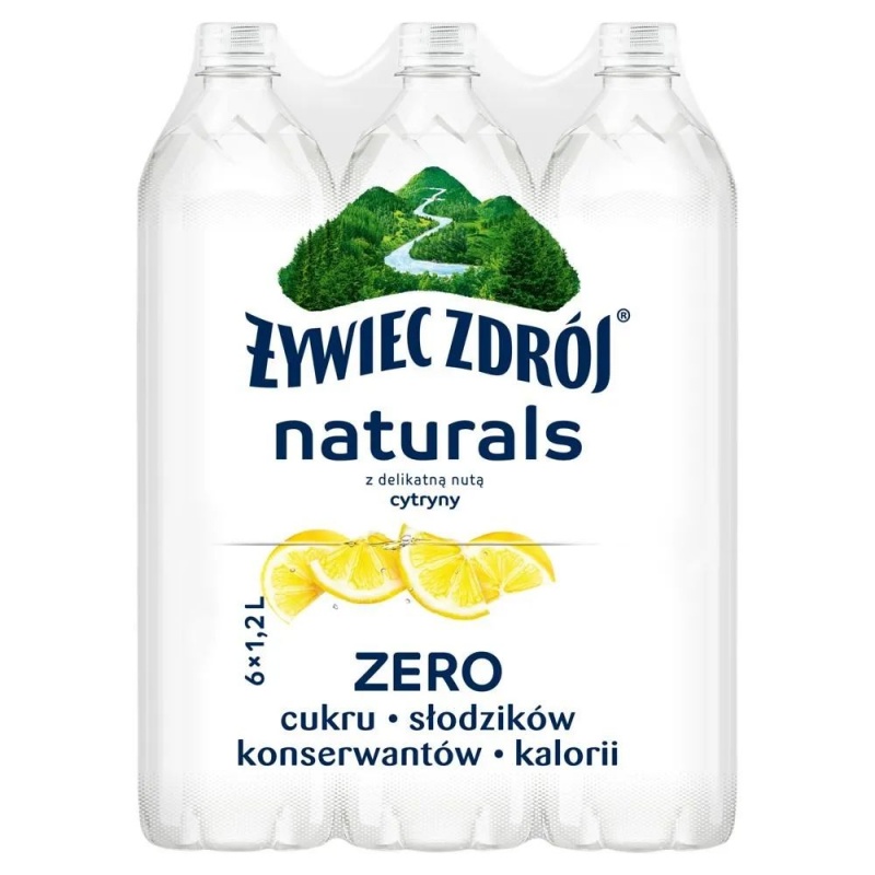 ŻYWIEC NATURAL CYTRYNA 1,2L /KAUCJA/, Woda, Art. spożywcze