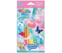 KREDKI OŁ&Oacute;WKOWE TR&Oacute;JKĄTNE JUMBO 12 KOL.DREAMS