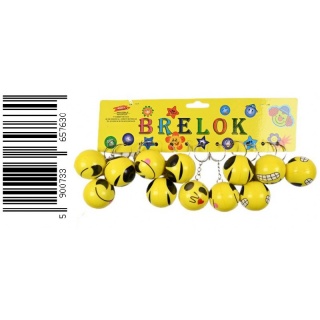 BRELOK PIŁKA ZA KPL (100), Breloki, Zabawki